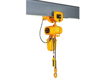 Electric Chain Hoist With Manual Trolley