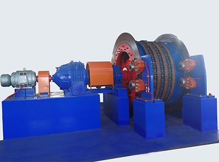 Multi-rope Friction Mine Hoist Winch