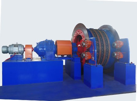 Multi-rope Friction Mine Hoist Winch